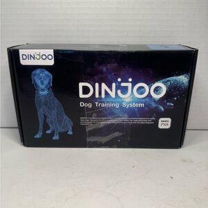 Dinjoo Dog Training System Shock Collar Model PS8 white